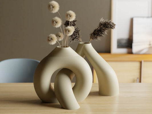 Interlocking  Vases