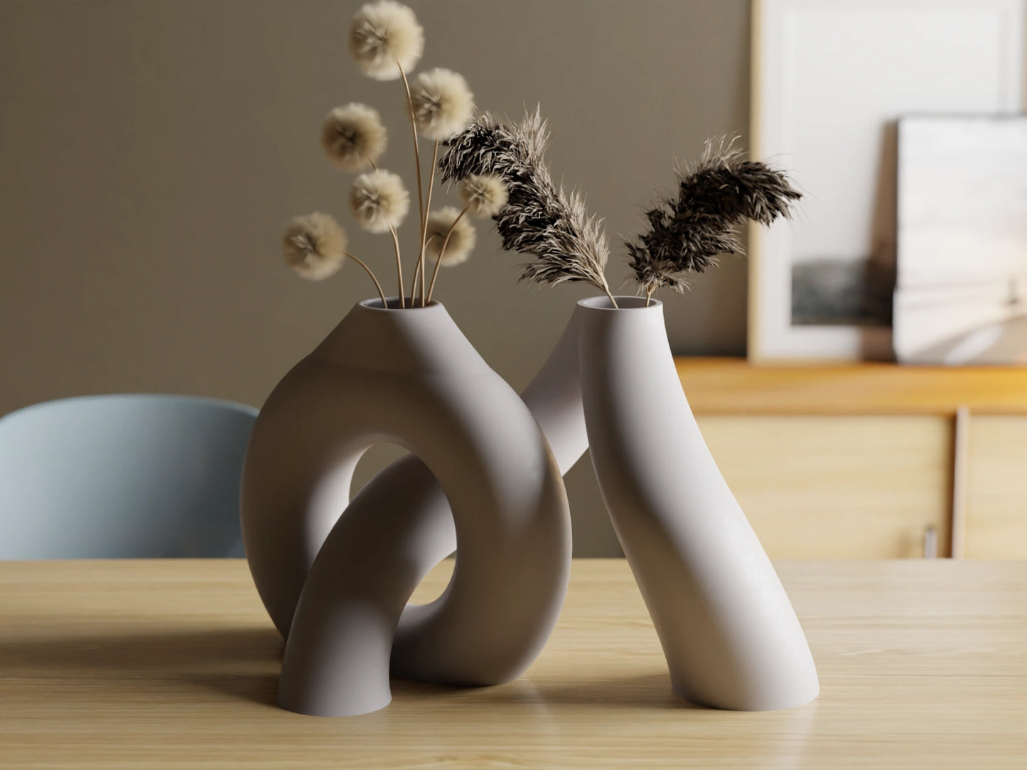 Interlocking  Vases